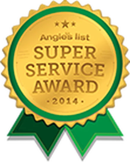 Angie’s List super service award 2014 badge