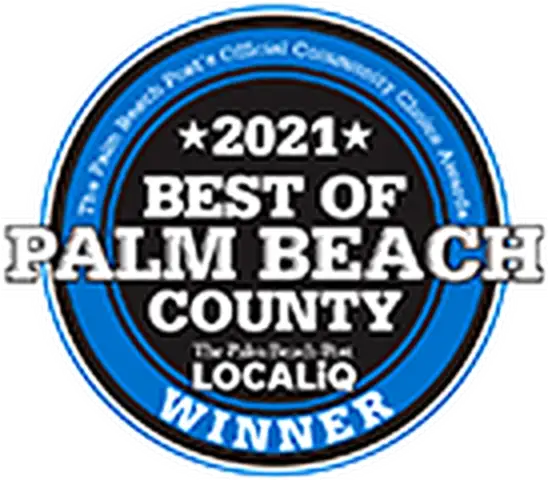 Best of Palm Beach County winner badge